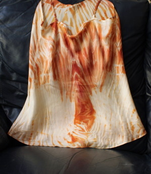 Camisole with lobster, back